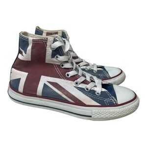 Converse Chuck Taylor’s Youth British Flag High Top Sneakers